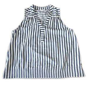 Size Large | Sleeveless V-Neck | Relaxed Fit Top